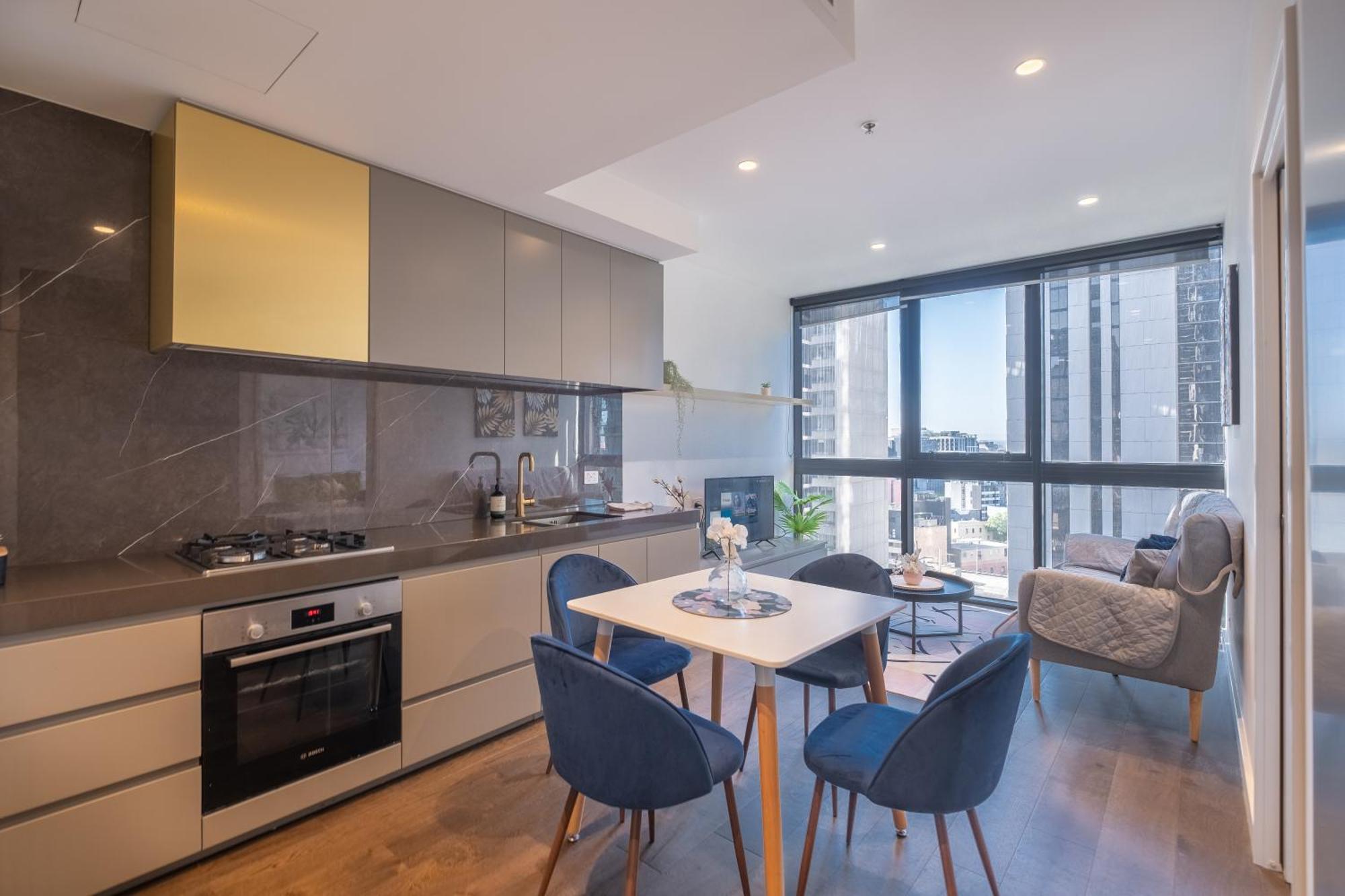 Relaxed 1Br1Ba City View Apt Wifi In Cbd Melbourne Ngoại thất bức ảnh